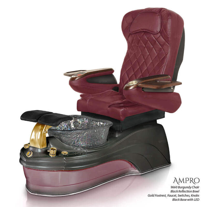 Ampro LED Pedicure Spa Chair