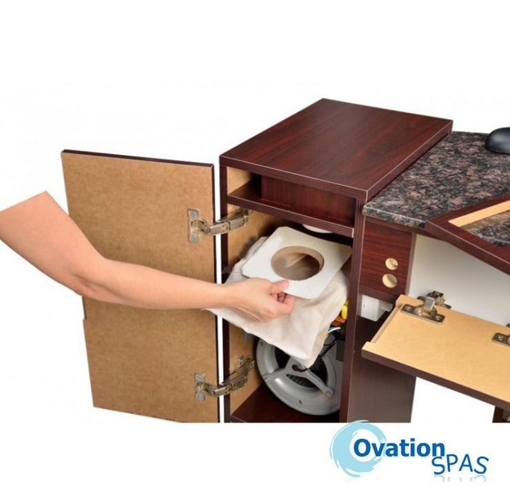 Ventilation System Manicure Table - OvationSpas — Ovation Spas