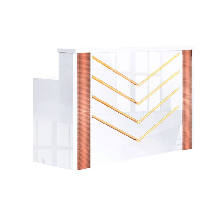 Chevron Reception Desk