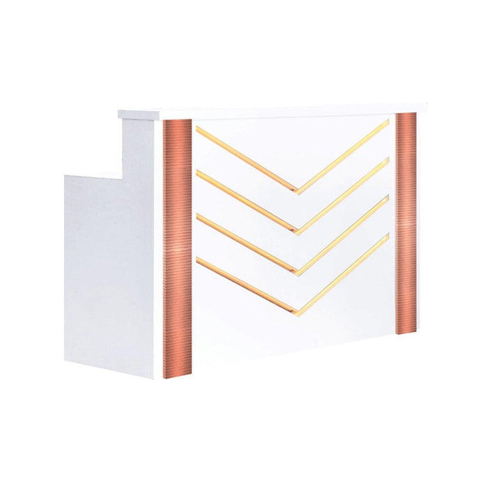 Chevron Reception Desk