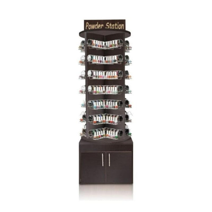 Rotary Polish/Powder Rack — Ovation Spas