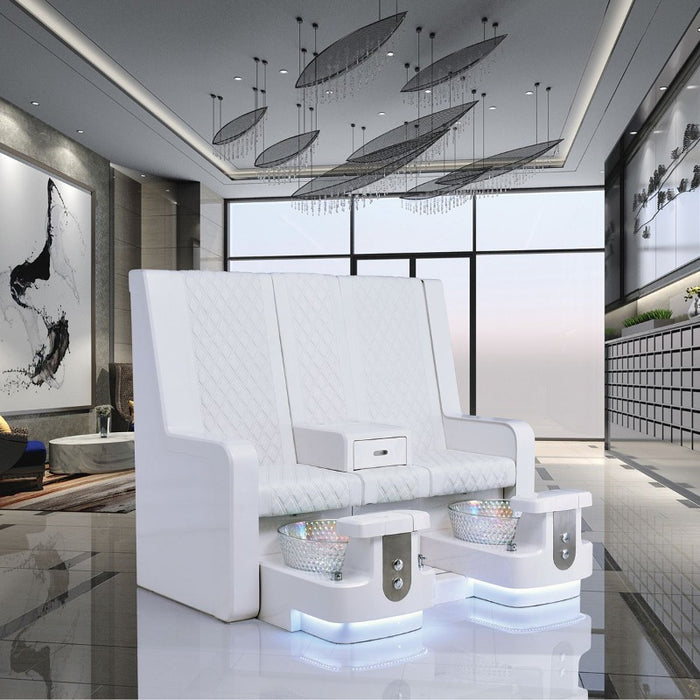 Gemini Double Pedicure Bench