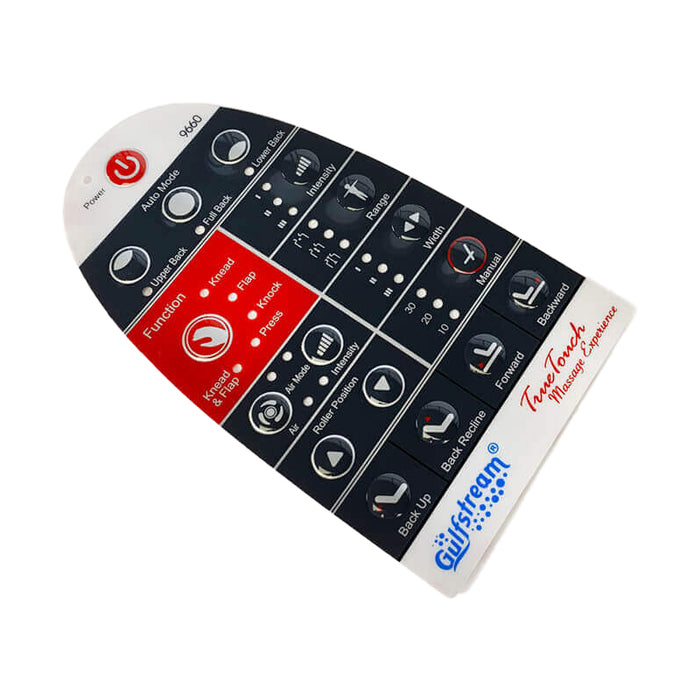 9660 Massage Remote Cover Sticker - Package 1/2/4 pcs