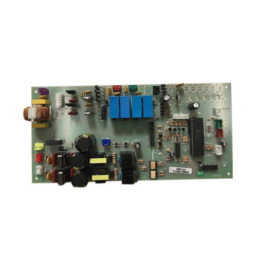 A printed circuit board for a massage chair, featuring various electronic components such as resistors, capacitors, and integrated circuits.