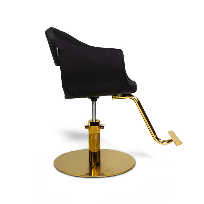 Milla Styling Chair with Gold Pump