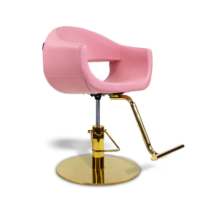 Milla Styling Chair with Gold Pump