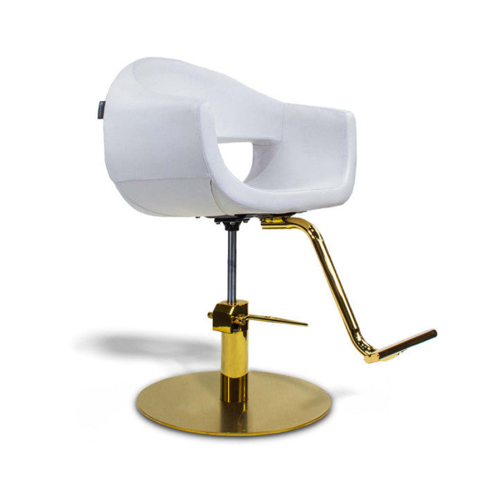 Milla Styling Chair with Gold Pump