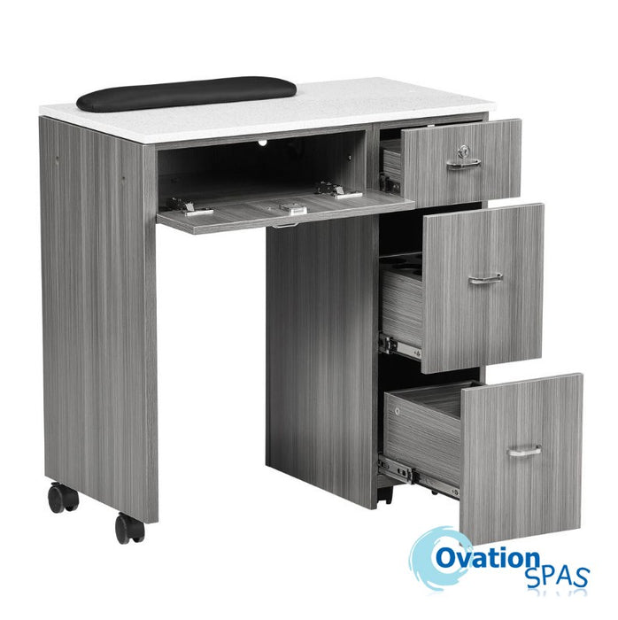 NM904 Space Saving Manicure Table