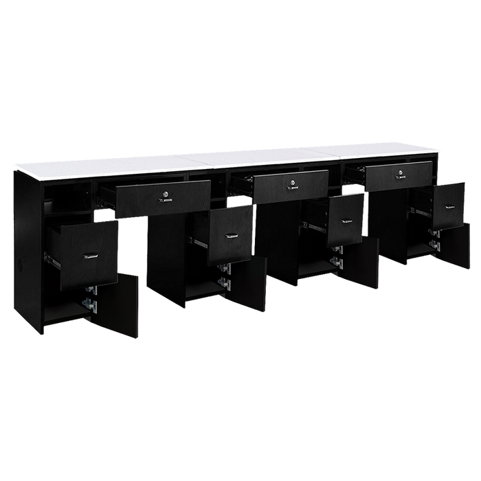 NM906T Triple Nail Table