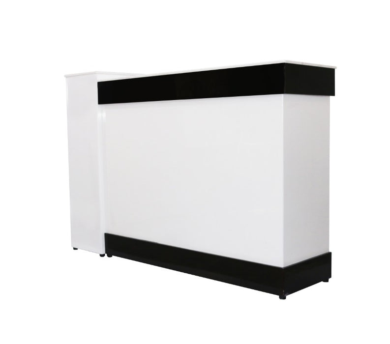 Armani X Reception Desk - White Gloss