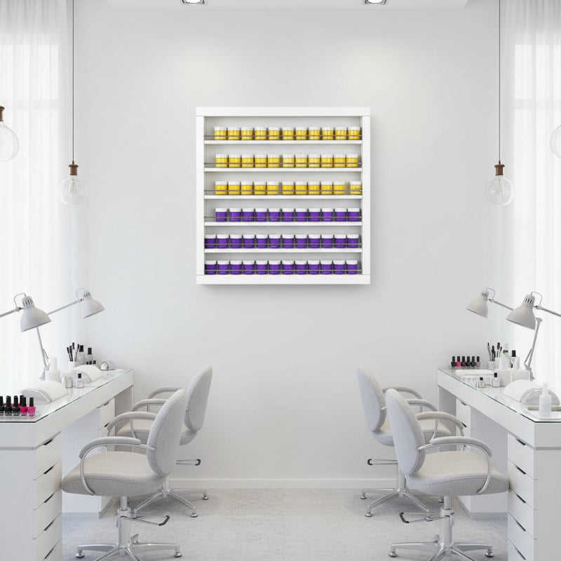 Powder Rack PC04 - Wall Polish Rack - Nail Rack - OvationSpas — Ovation ...