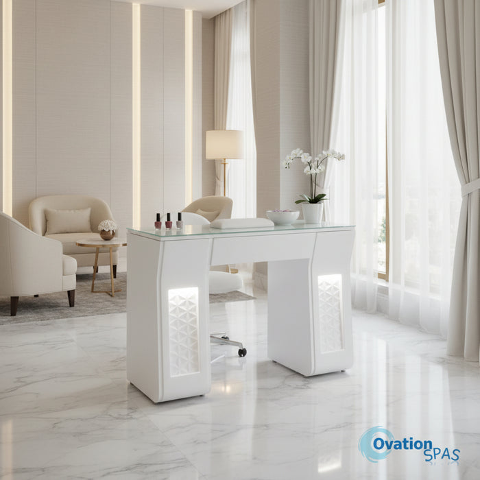 Vicki LED Manicure Table
